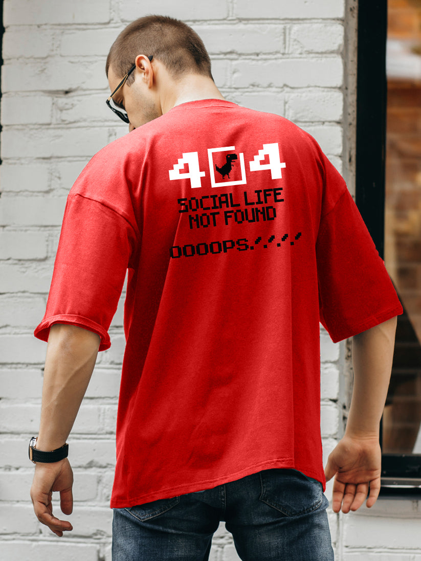 404 Oversized T-Shirt