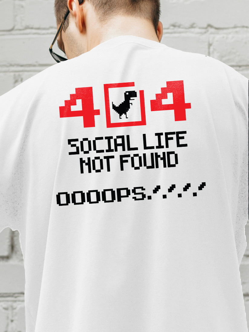 404 Oversized T-Shirt