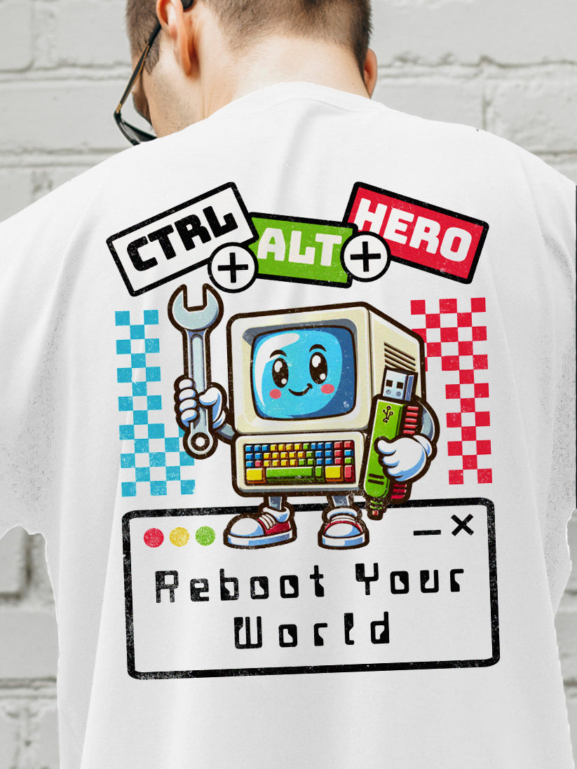 Ctrl+Alt+Hero T-Shirt