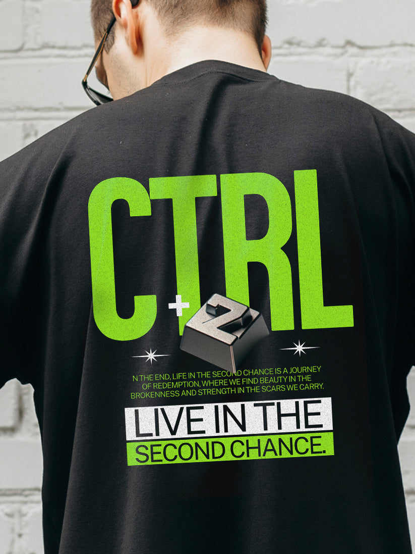 Ctrl Z Live in the Second Chance T-Shirt