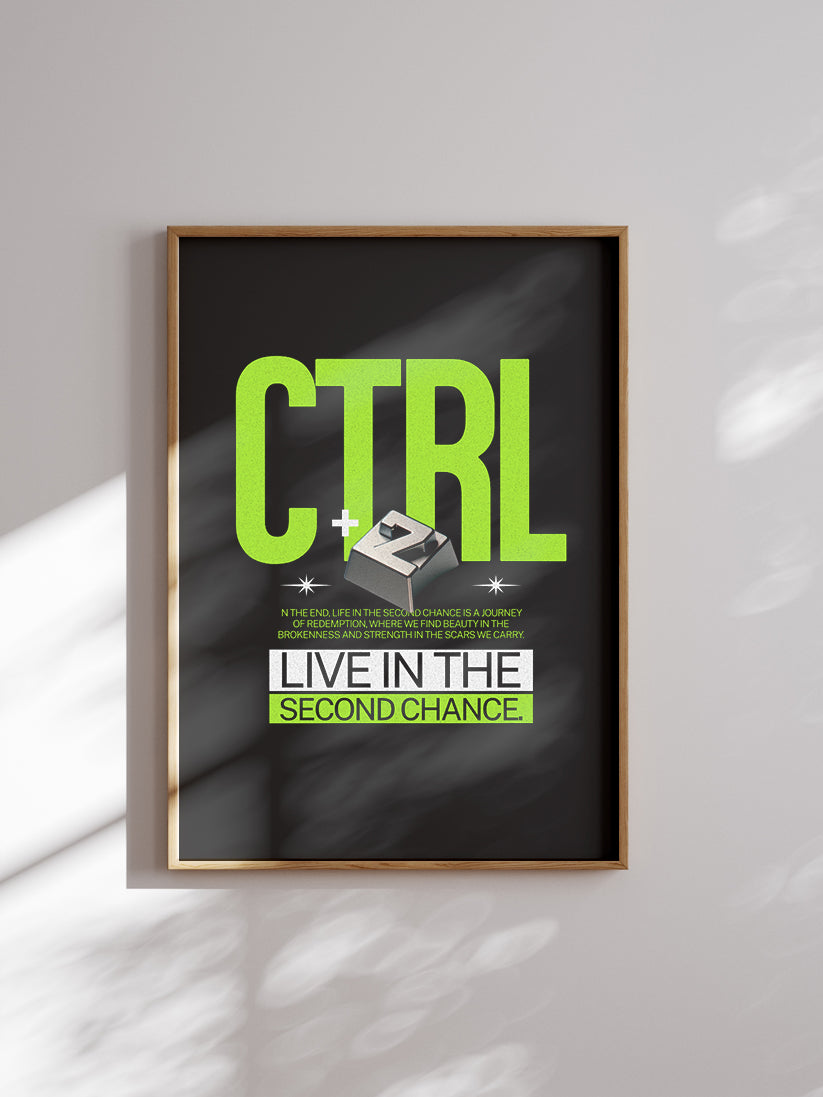 Ctrl Z Live in the Second Chance Poster