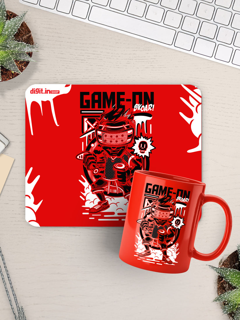 Game On Mouse Pad & Mug Combo