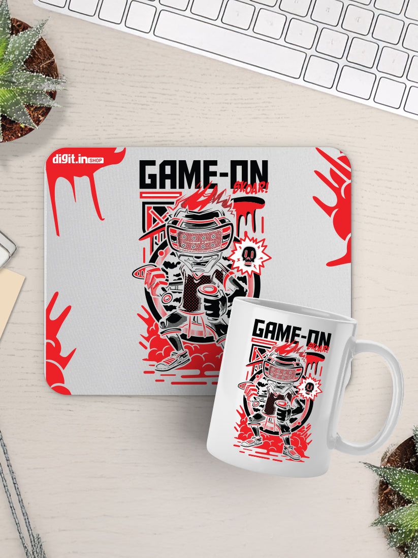 Game On Mouse Pad & Mug Combo