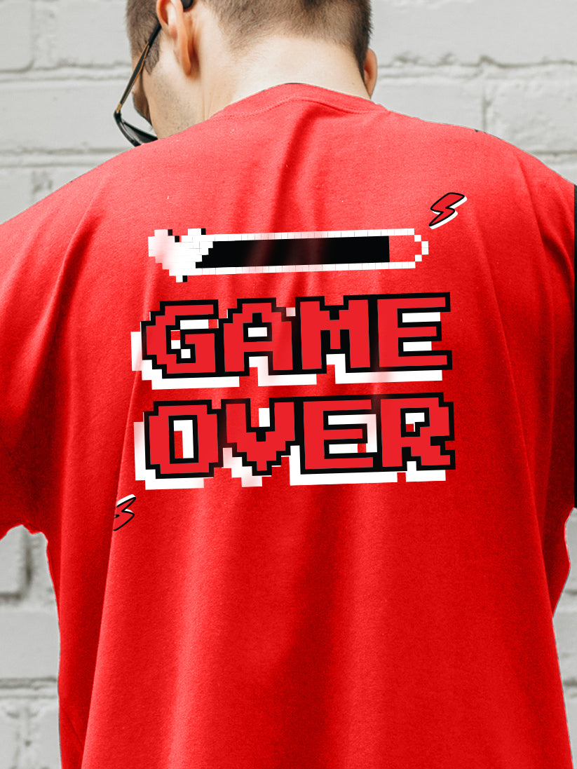 Game Over Oversized T-Shirt