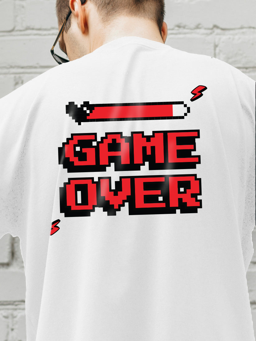 Game Over Oversized T-Shirt