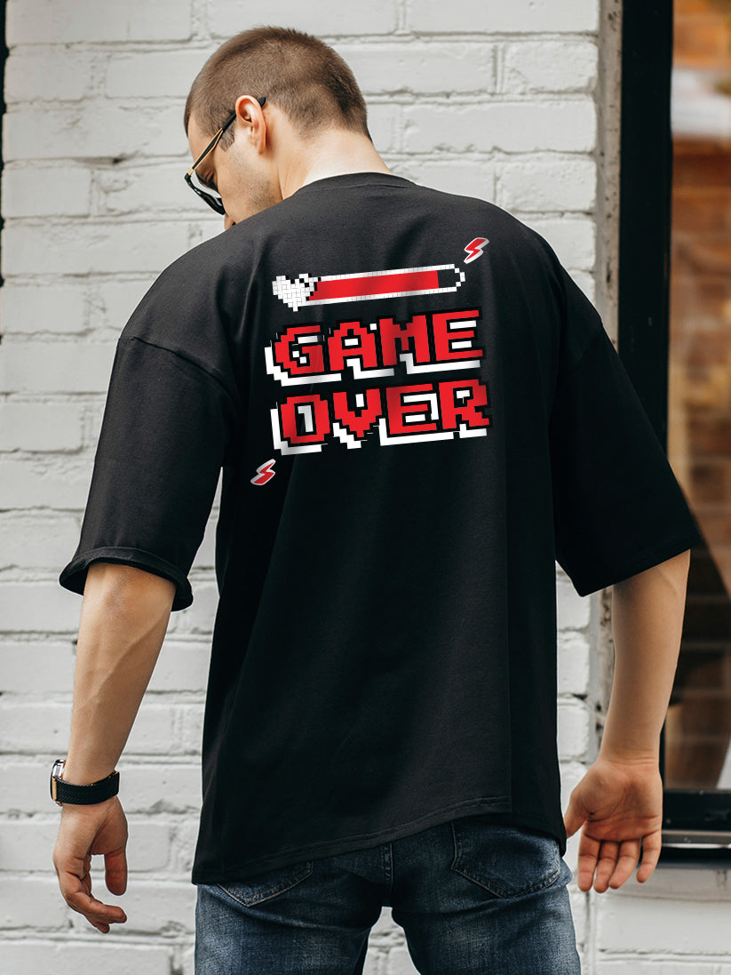 Game Over Oversized T-Shirt