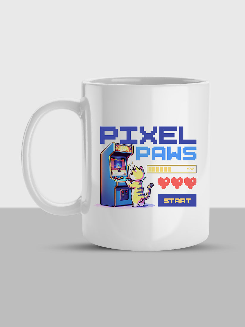 Pixel Paws Start Mug
