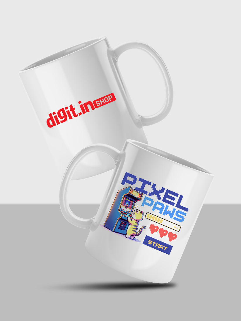 Pixel Paws Start Mug