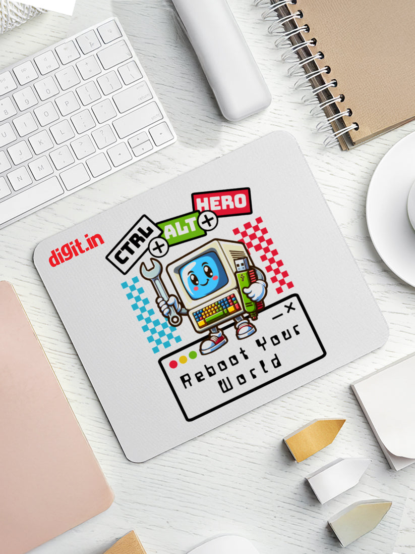 Ctrl+Alt+Hero Mouse Pad