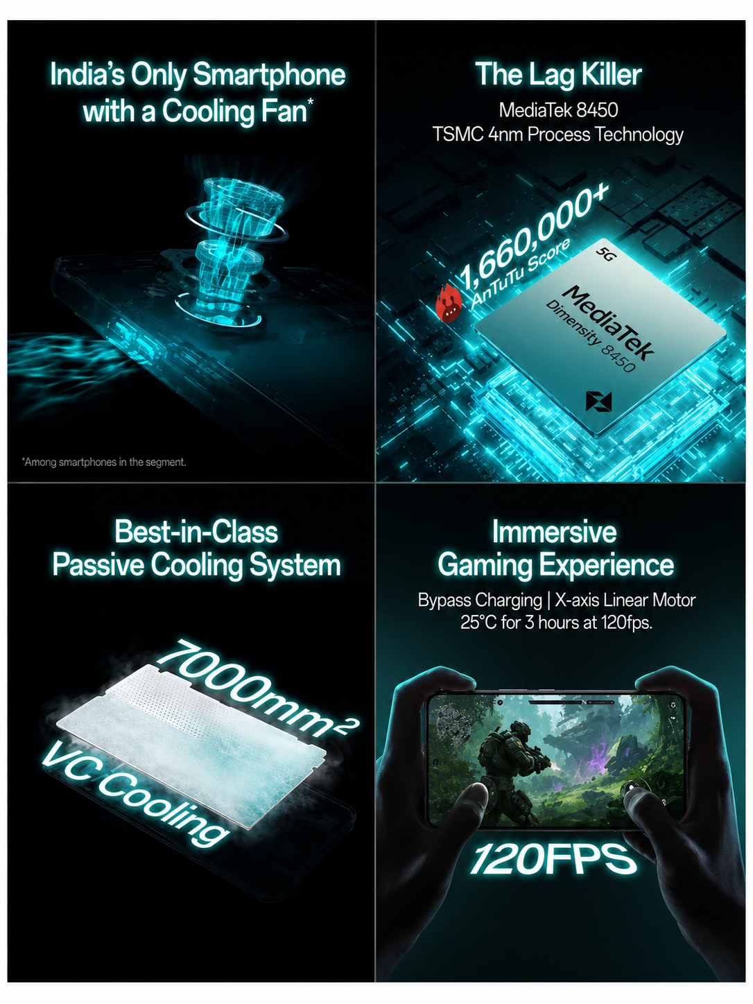 OPPO K13 Turbo 5G (8GB, 256GB)