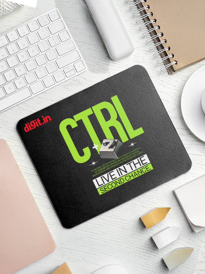Ctrl Z Live in the Second Chance Mouse Pad