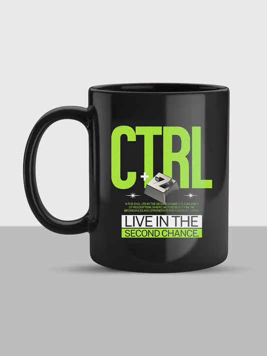 Ctrl Z Live in the Second Chance Mug