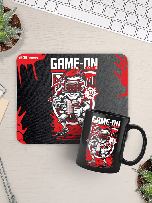 Game On Mouse Pad & Mug Combo