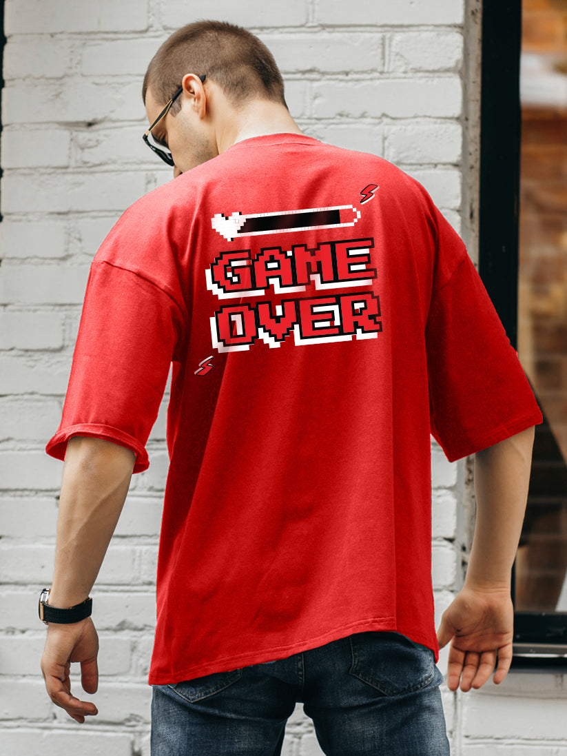 Game Over Oversized T-Shirt