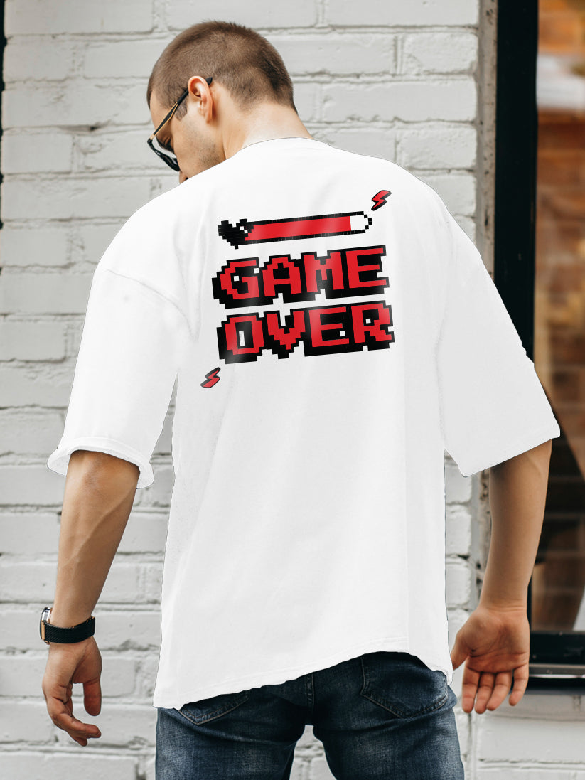 Game Over Oversized T-Shirt