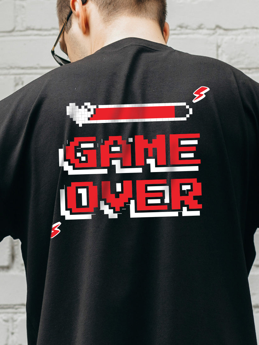Game Over Oversized T-Shirt