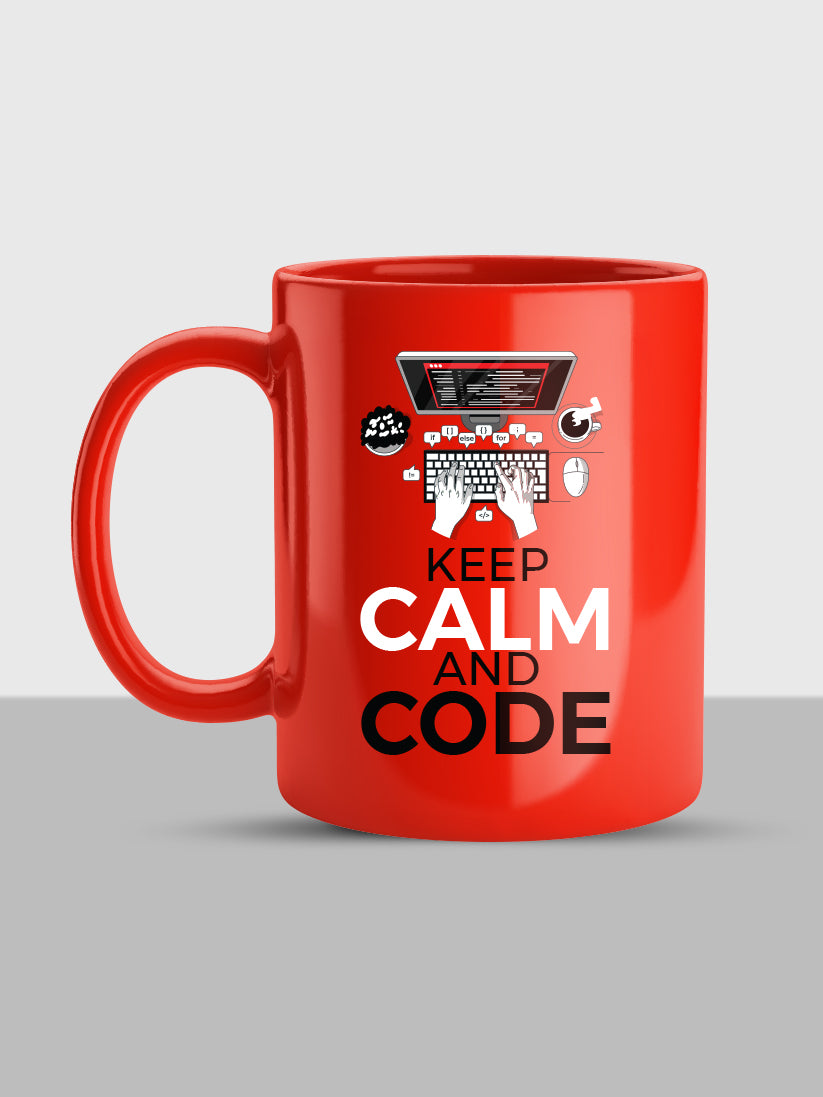 Keep Calm and Code Mug