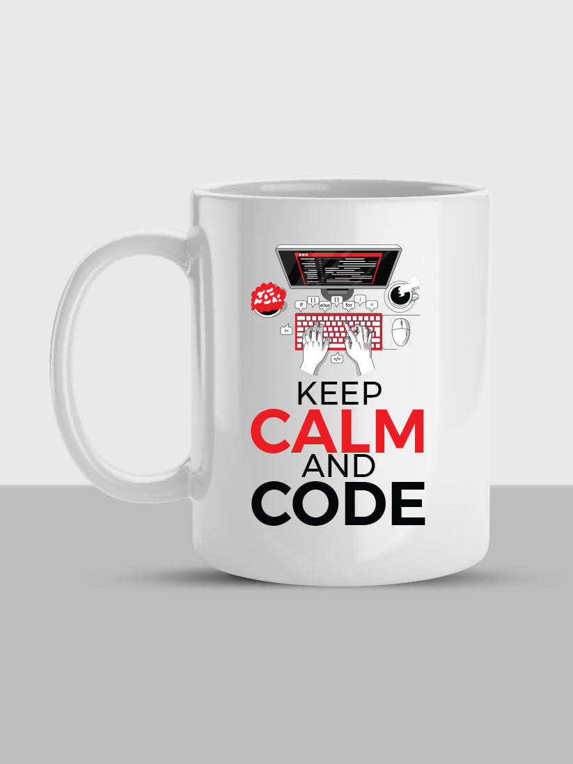 Keep Calm and Code Mug