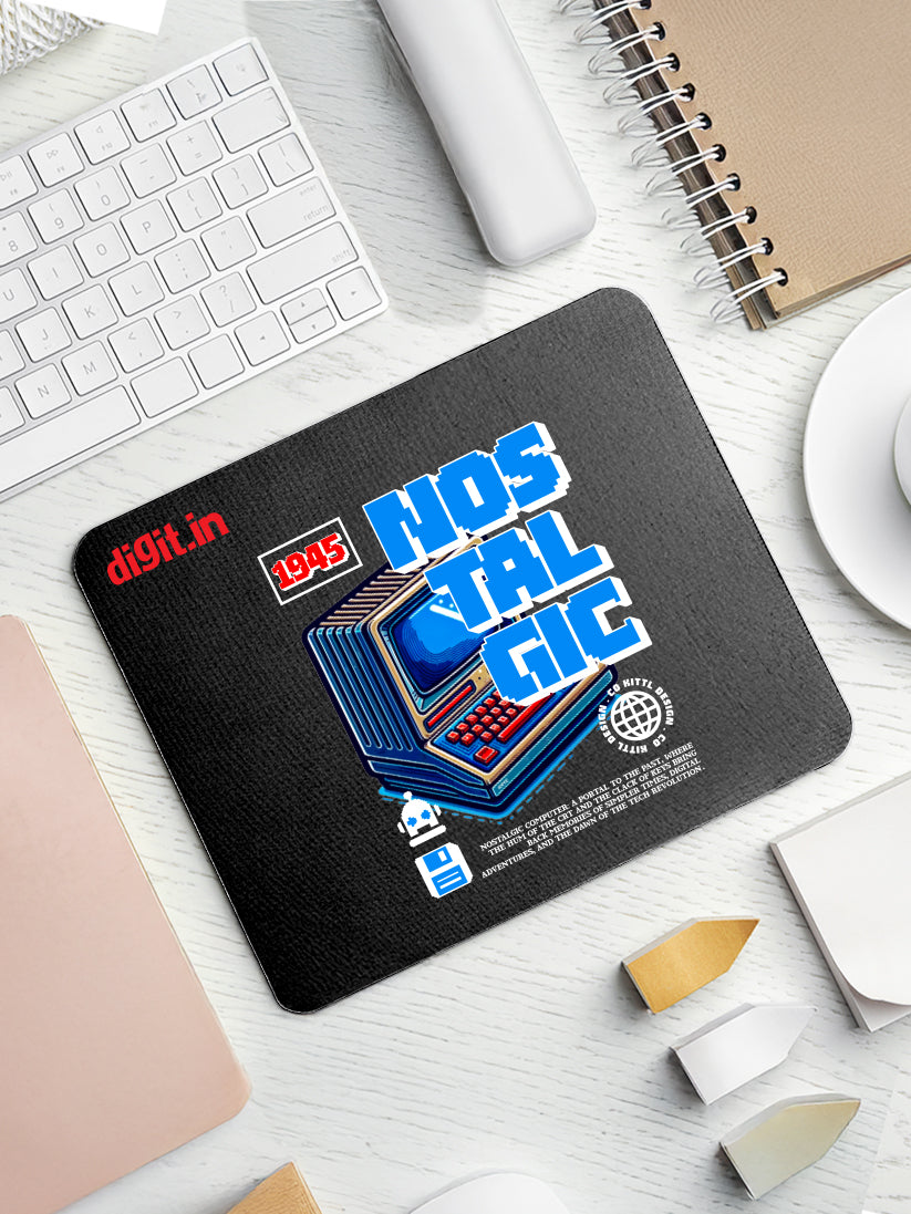 Nostalgic Nerd Mouse Pad