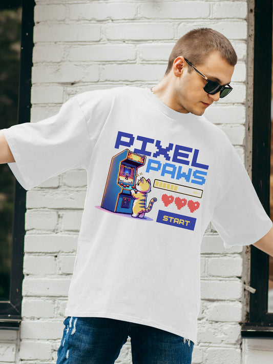 Pixel Paws Start T-Shirt