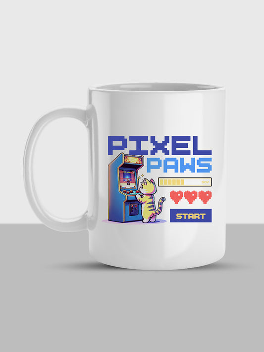 Pixel Paws Start Mug