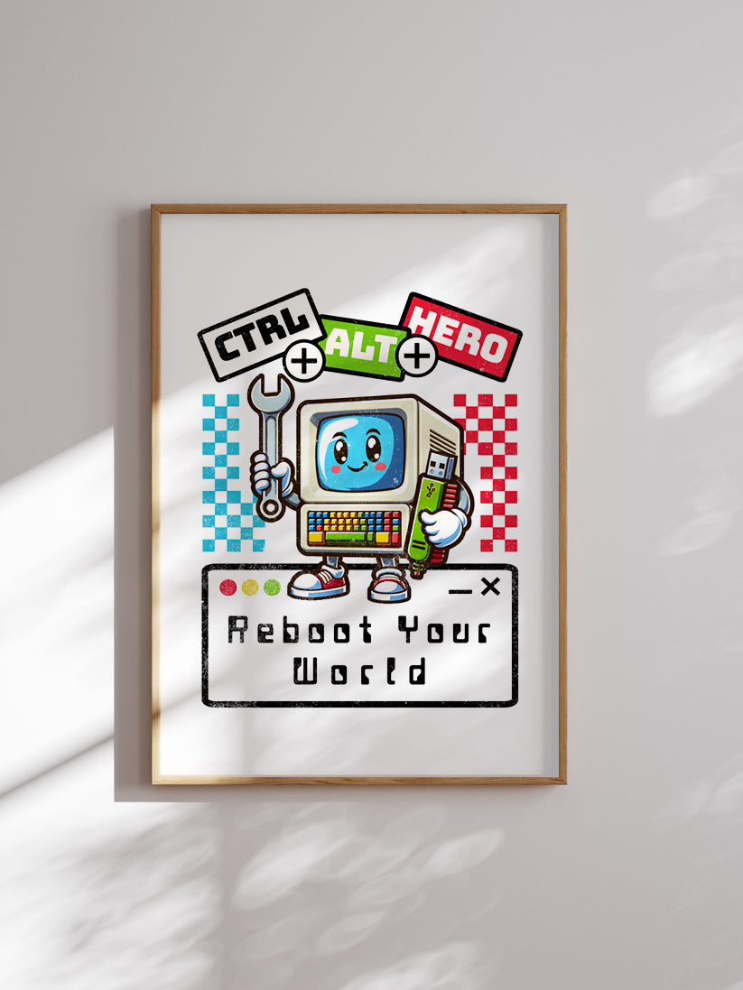 Ctrl+Alt+Hero Poster