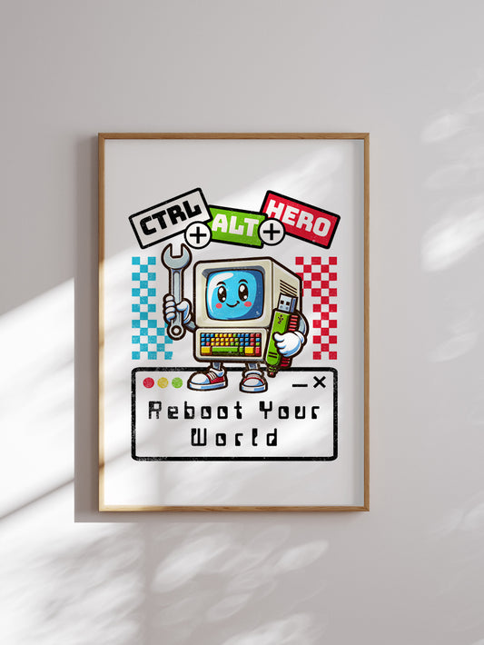 Ctrl+Alt+Hero Poster